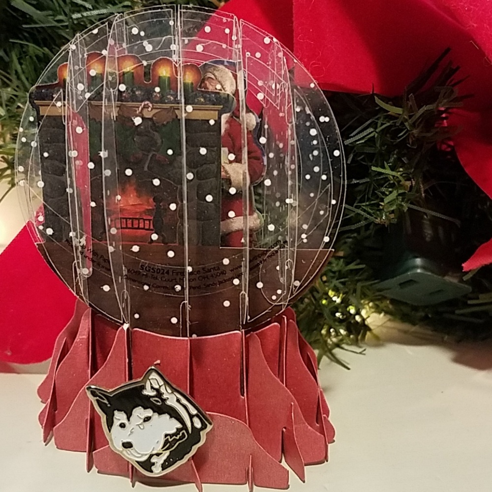 Siberian Huskie Enameled Pin